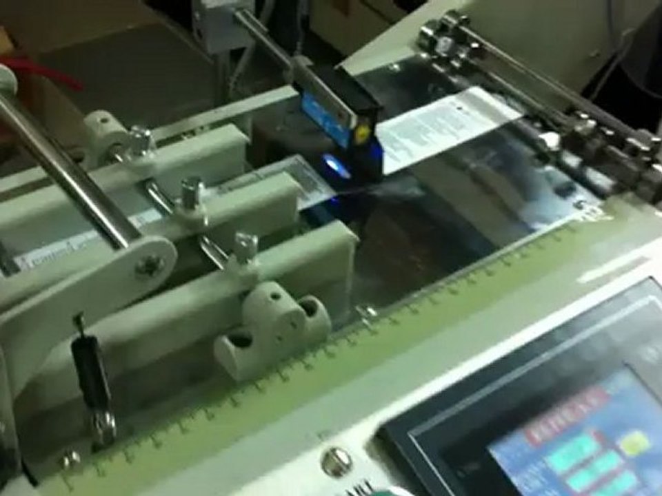 Etiket Kesme Makinası -Türkçe Dokunmatik Panelli -Kolay Kullanım ve Kolay Etiket Ayarı