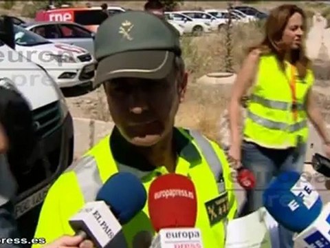 Arrollan moto de Guardia Civil en control de la DGT