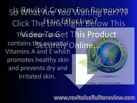 Revitol Cream for Removing Hair- Do not buy this