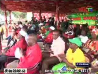 Meeting du candidat Isidore Mvouba à Kindamba