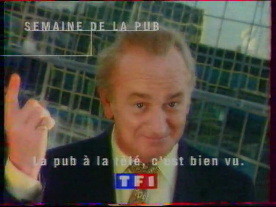 TF1 Octobre 1996 3 Series de jingles pub "Semaine de la pub"