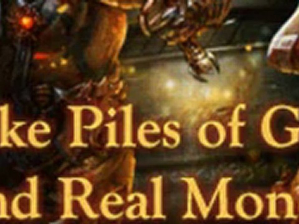 Diablo 3 Gold Secrets - Make upto 60 million Gold per day