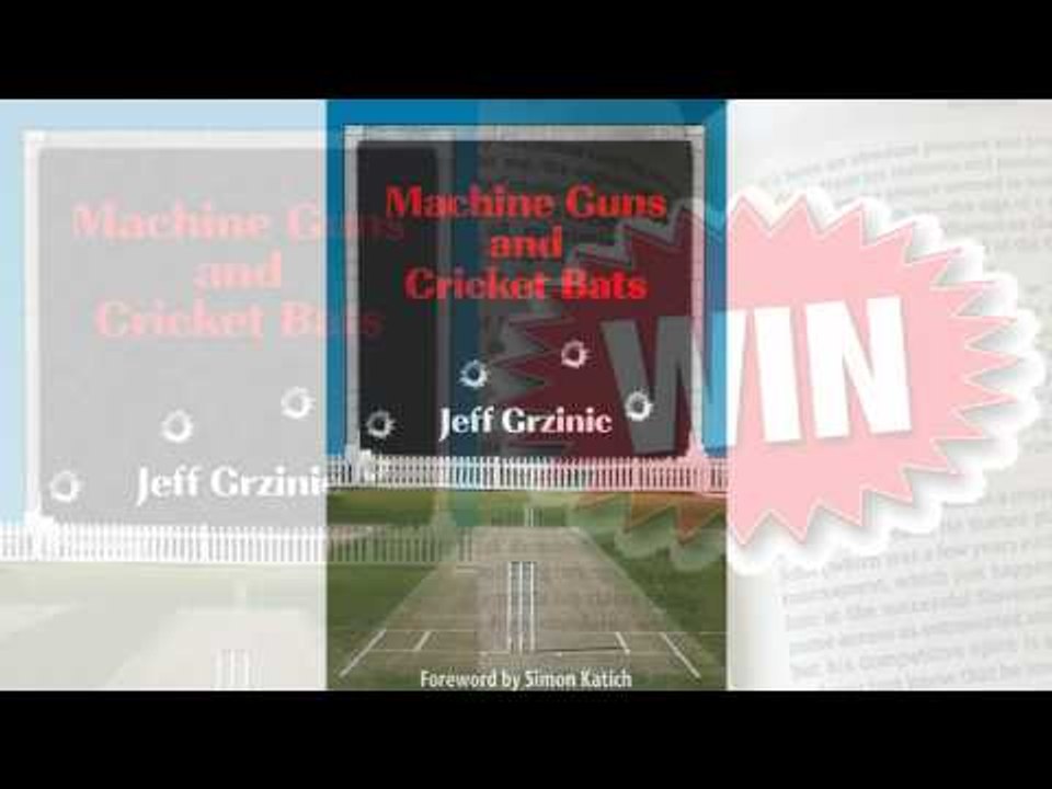 Cricket Video - Jeff Grzinic Talks About His Book - Machine Guns And Cricket Bats - Cricket World