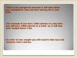 How Many Calories to Lose Weight
