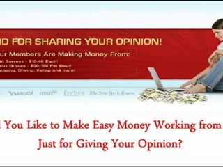 Paid Surveys - Get Paid to Take Surveys Online