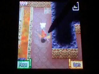 Zelda phantom hourglass (04). Le temple du feu