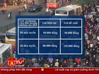 ANTÐ - Từ 1-10, giá xe buýt sẽ tăng?