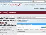 Resume Companion - Resumes for America, Free Online Resume Builder for Students and Veterans