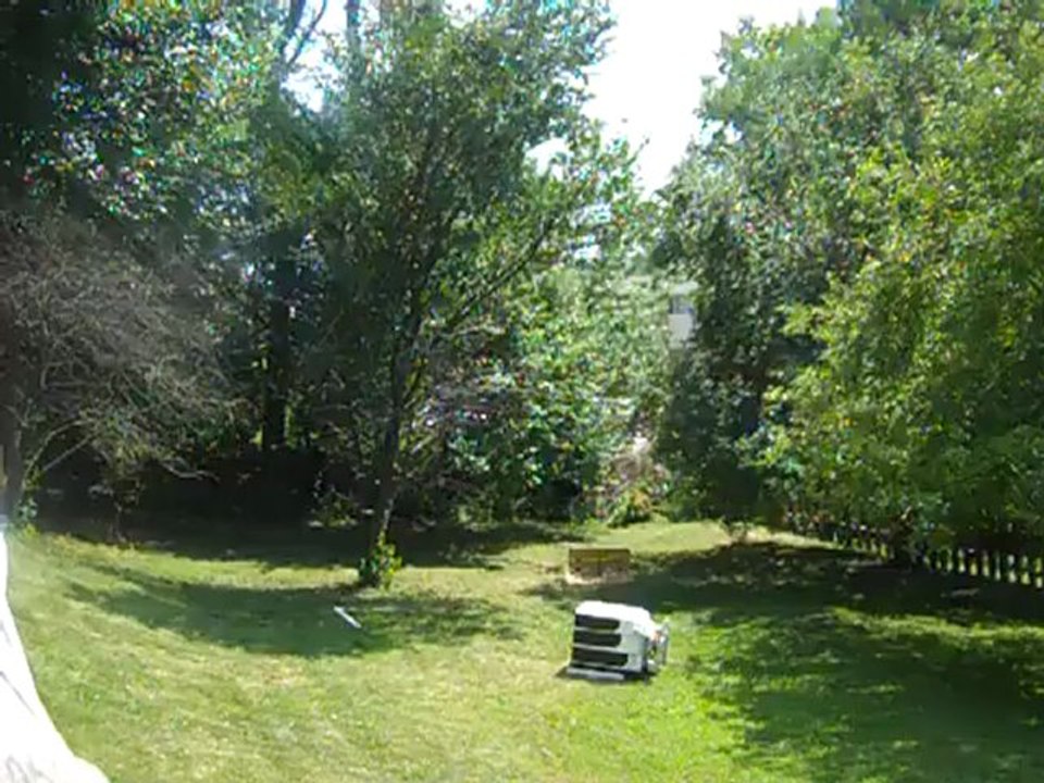 Feu d'artifice explose un lave-vaisselle