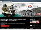 NCAA Football 13 Heisman Challenge Pack DLC Free on Xbox 360 And PS3