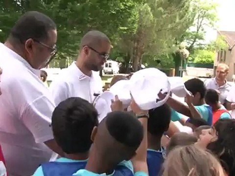 Parker, Tsonga, Estanguet... au Village Kinder