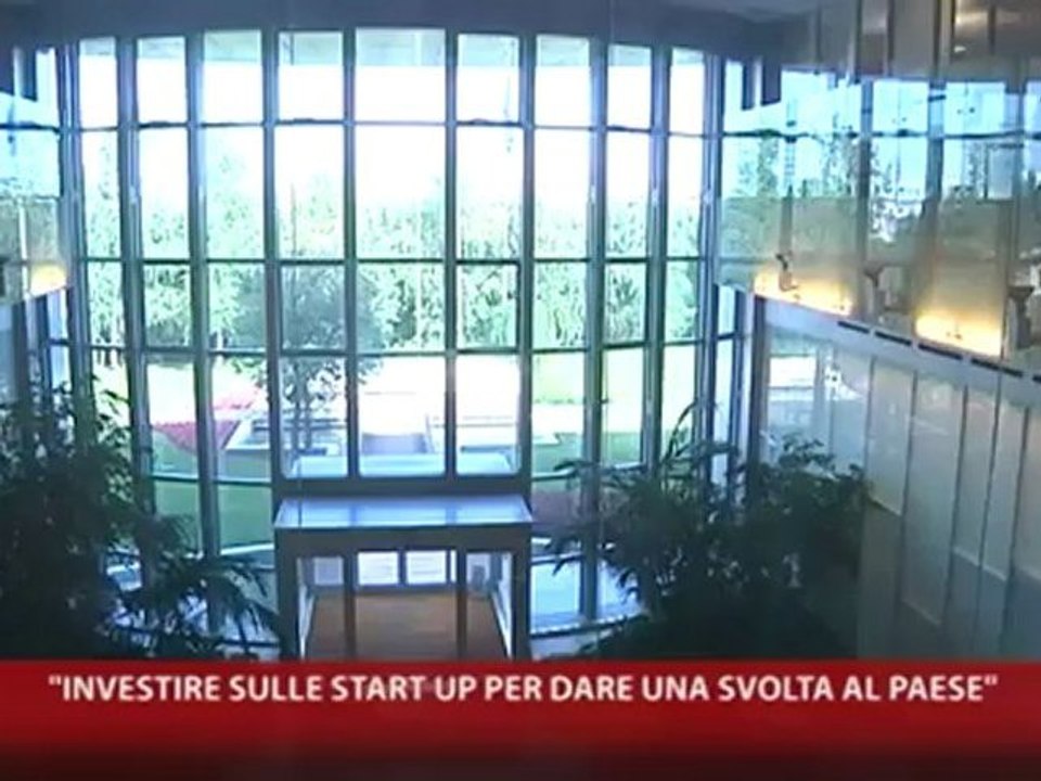 10-07-2012  "INVESTIRE SULLE START-UP PER DARE UNA SVOLTA AL PAESE"