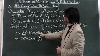 Luyện thi đại học môn Toán-Đề tự luyện 01-Phần 2