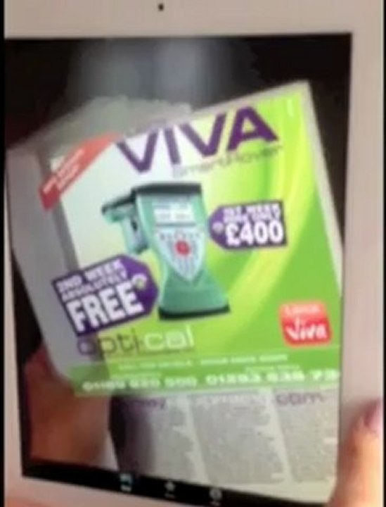 Viva 3D AR with Onvert application