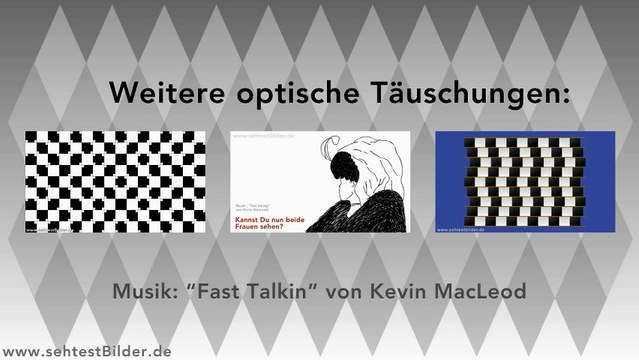 Optische Täuschung: Rauten gleich hell?