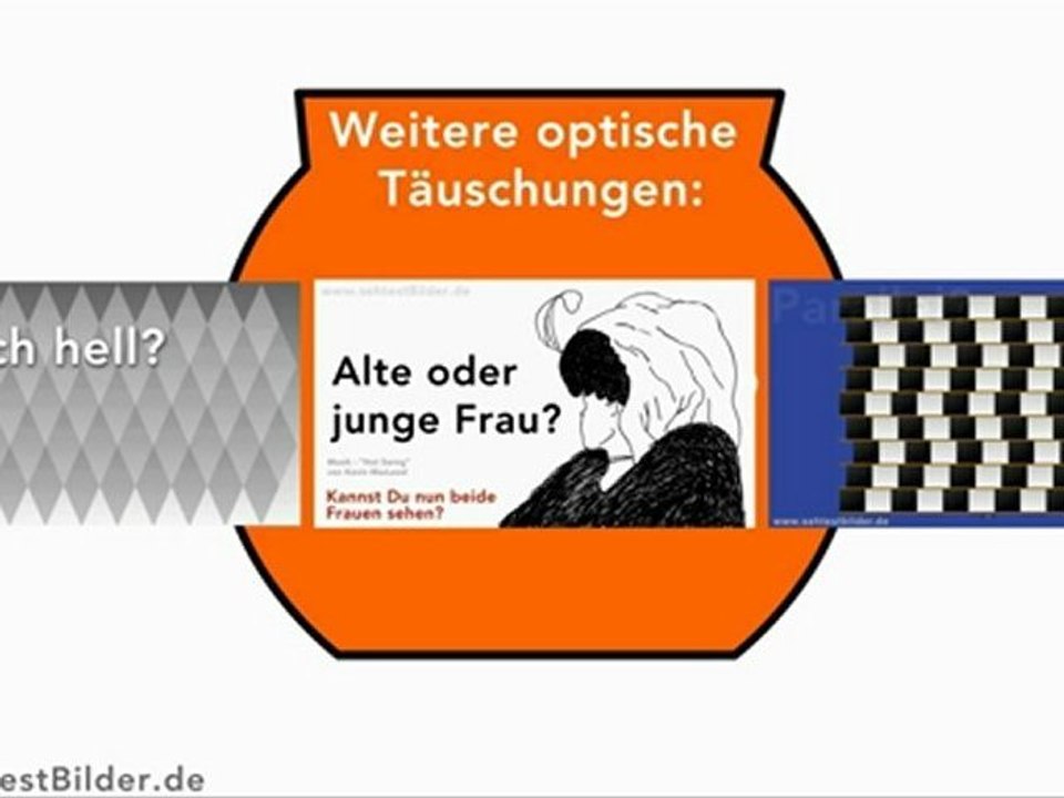 Optische Täuschung: Nachbild Goldfisch