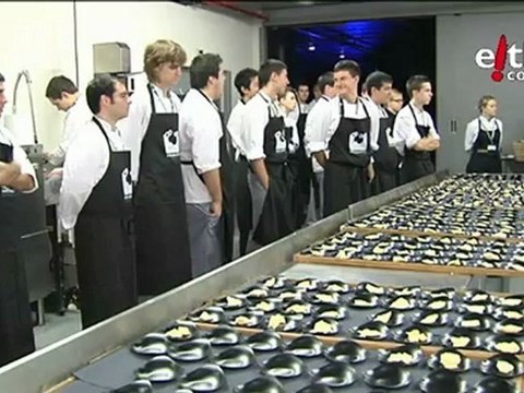 Homenaje a Karlos Arguiñano durante la Semana Gastronómica de Donostia