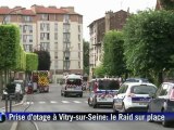 Prise d'otage à Vitry-sur-Seine: le Raid intervient