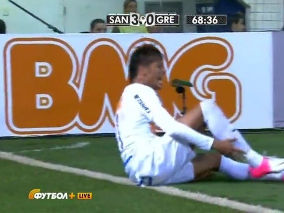 Simulation de Neymar (Santos) vs Gremio