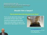 Should I Hire a Personal Injury Lawyer