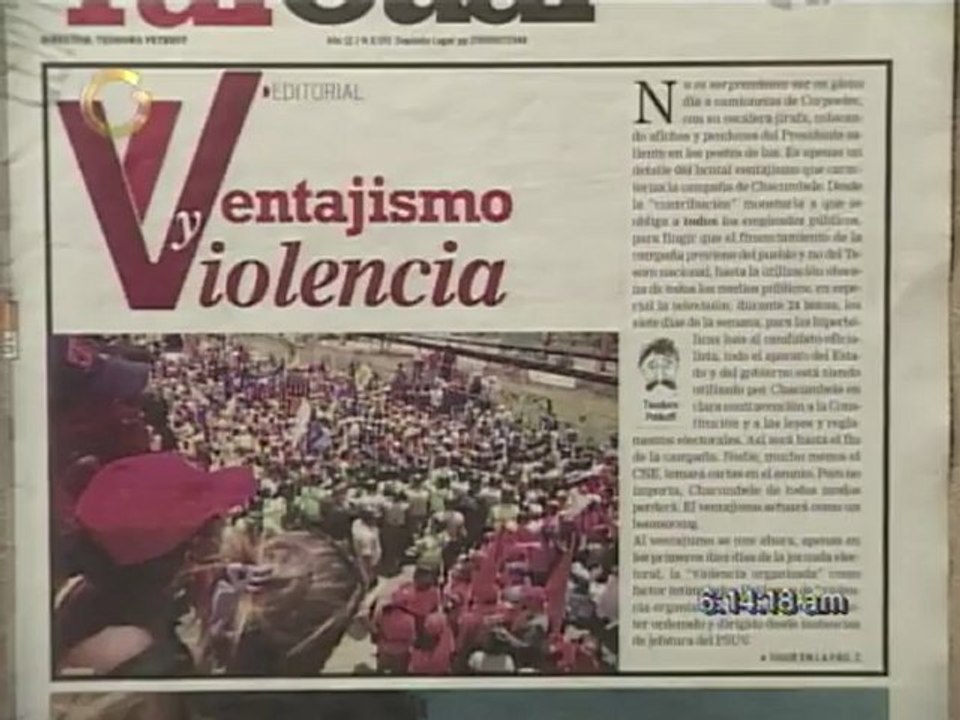 Titulares de Primera Página este 10 de Julio