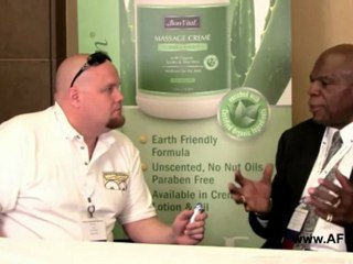 Cliff from the National Accrediting Commission of Career Arts and Sciences at the 2012 AFMTE