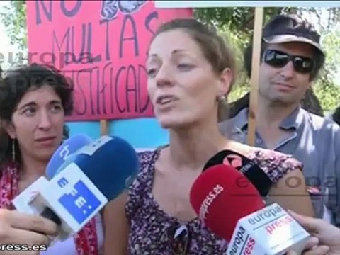 Prostitutas de Barcelona protestan por las multas