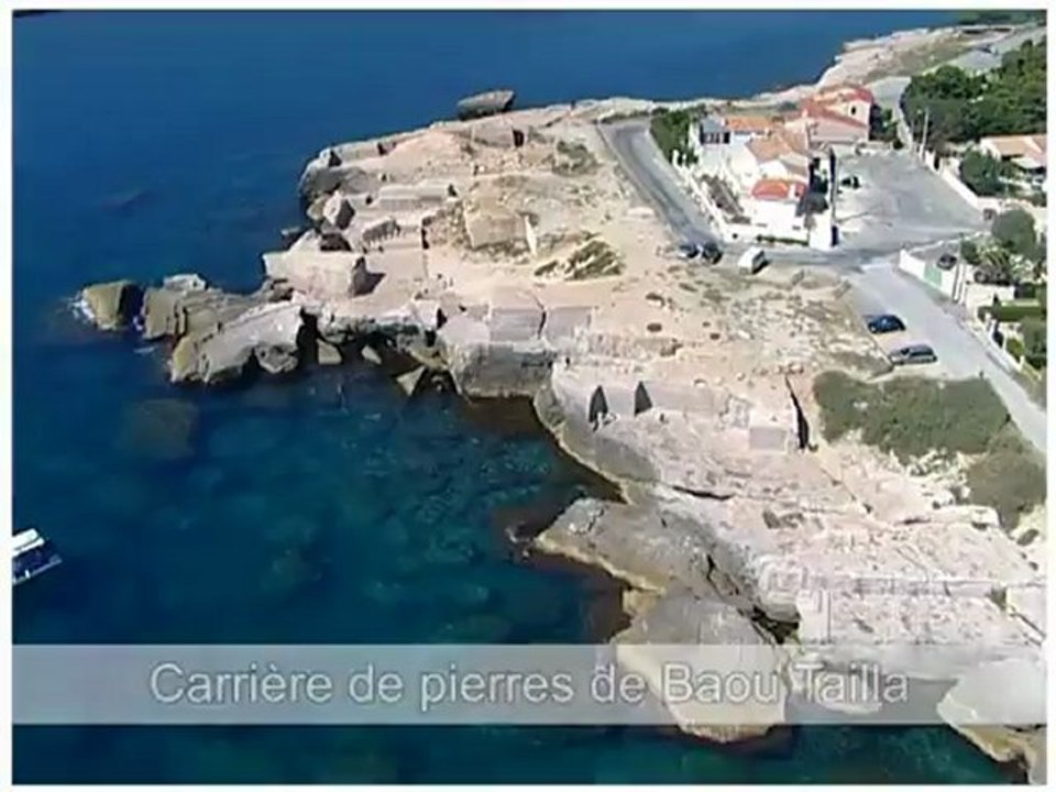 Cote bleue vue du ciel