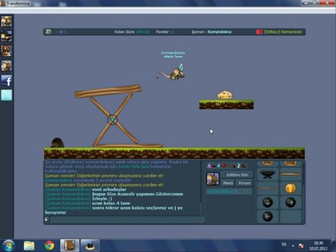 Transformice Asansör Yapımı Komandokno Sunar