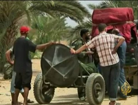 هجوم كتائب القذافي على مدينة مصراتة