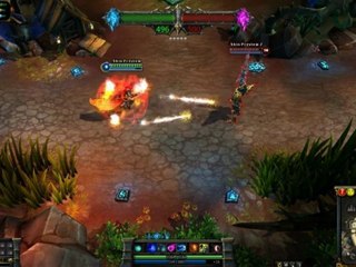 Ahri renard du feu - League of Legends