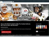 NCAA Football 13 Nike Pro Combat Premium Uniforms Free!