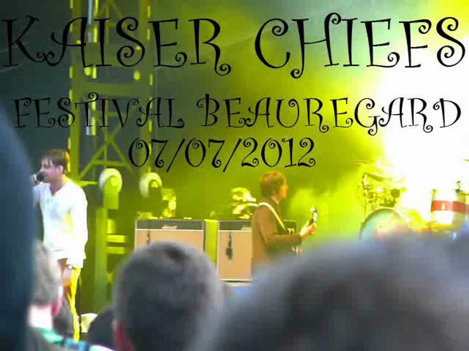 KAISER CHIEFS @ festival Beauregard