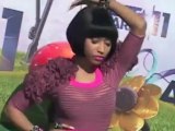 Nicki Minaj Throws Diva Fit Over Grass