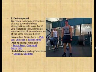 HOW TO BUILD MUSCLE PART 1 HOW TO BUILD MUSCLE