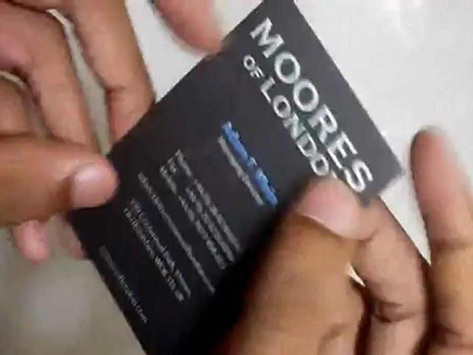 PrintingGood.co.uk | PrintingGood.com | Emboss Business Card