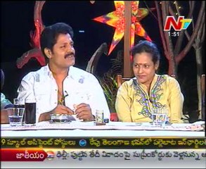 Dine with Ntv - Tollywood Hero - Real Star Sri Hari Couple - 03