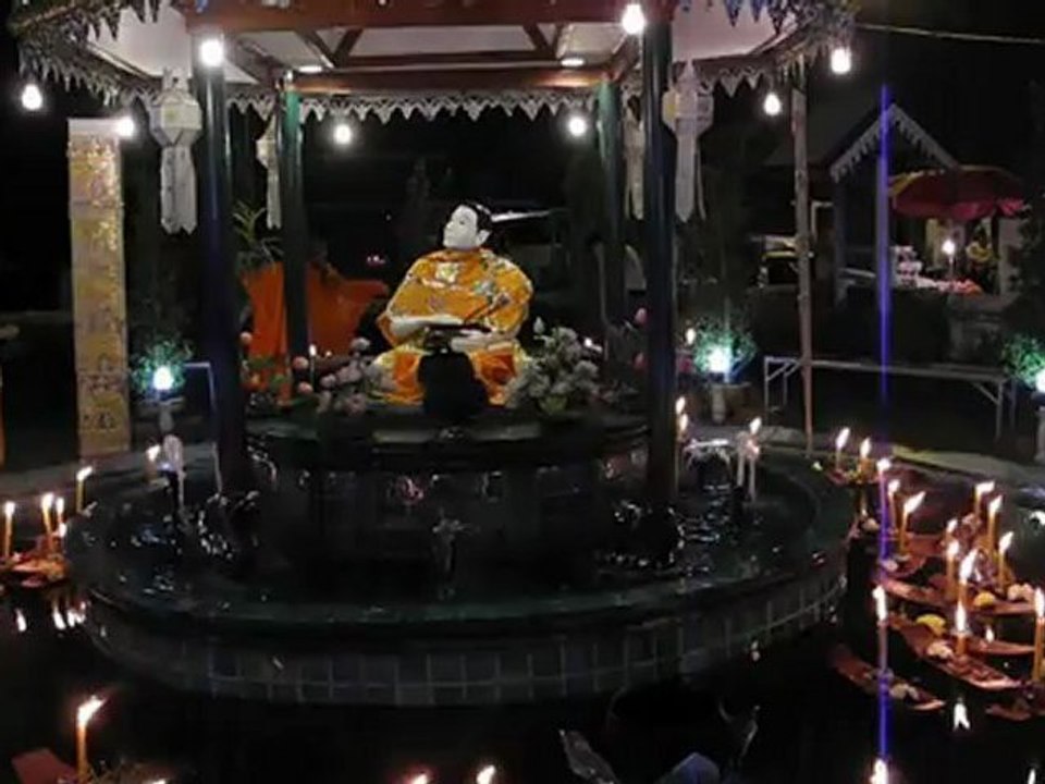 Thaïlande:Ronde des lumières offertes.