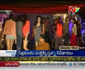 Celebs walk the ramp for Anusha's Nefertari