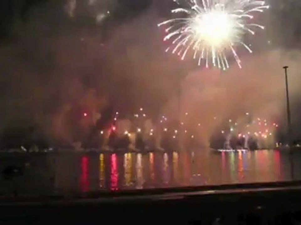 mille feux en baie de Cannes