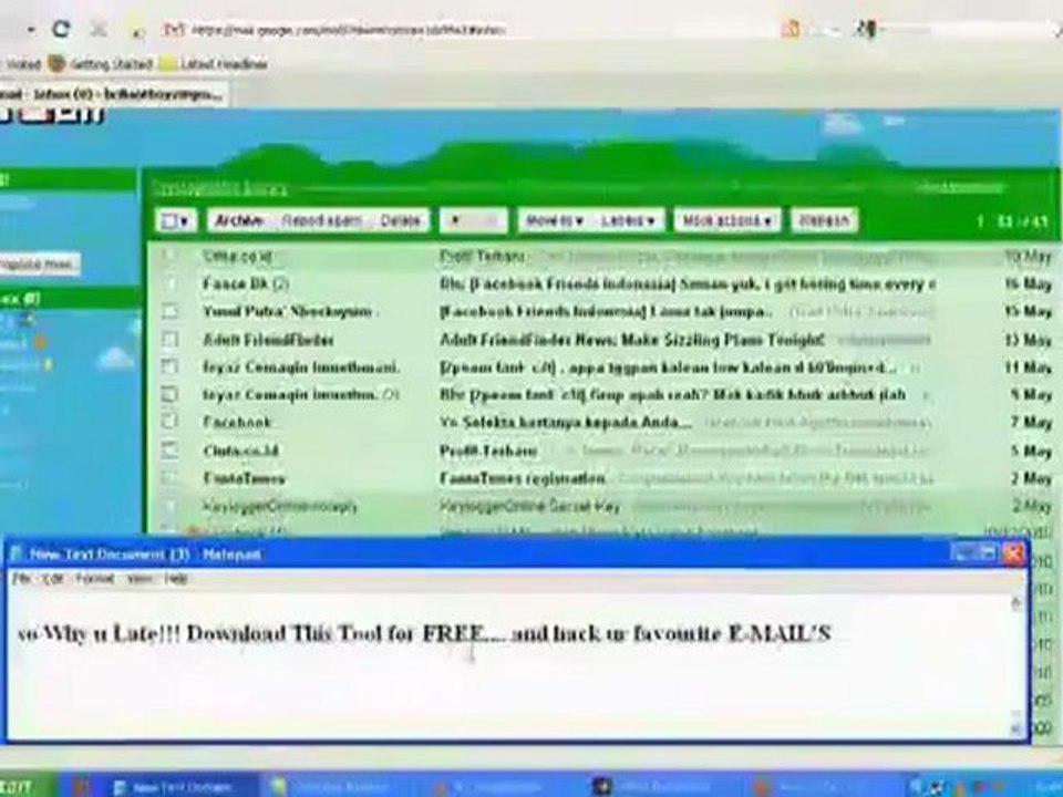Hack Gmail Account Password With Gmail HackTool 2012 (Must Have)(FREE Download)