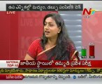 Live Show with KSR - Ch. V. M. Krishna Rao-YSR Cong Roja-TDP Ravulapati-BJP Venugopal-01