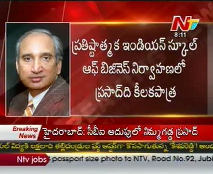 CBI interrogates Nimmagadda Prasad again