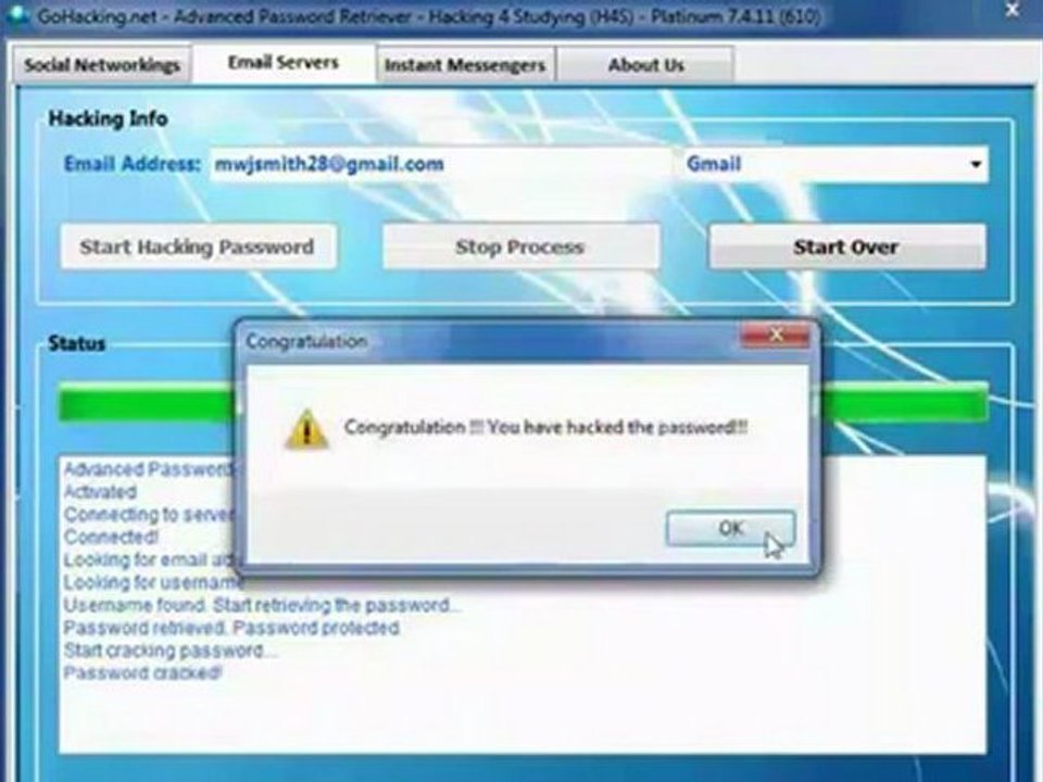 Free Gmail Password Hacking Software 2012 (Working 100%) With Proof!! Free Download312.mp4