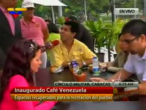 (VÍDEO) Inaugurado Café Venezuela en el Círculo Militar de Caracas