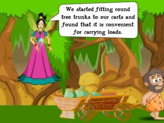 Story of the Wheel - Tutorials of Science - CBSE Class III