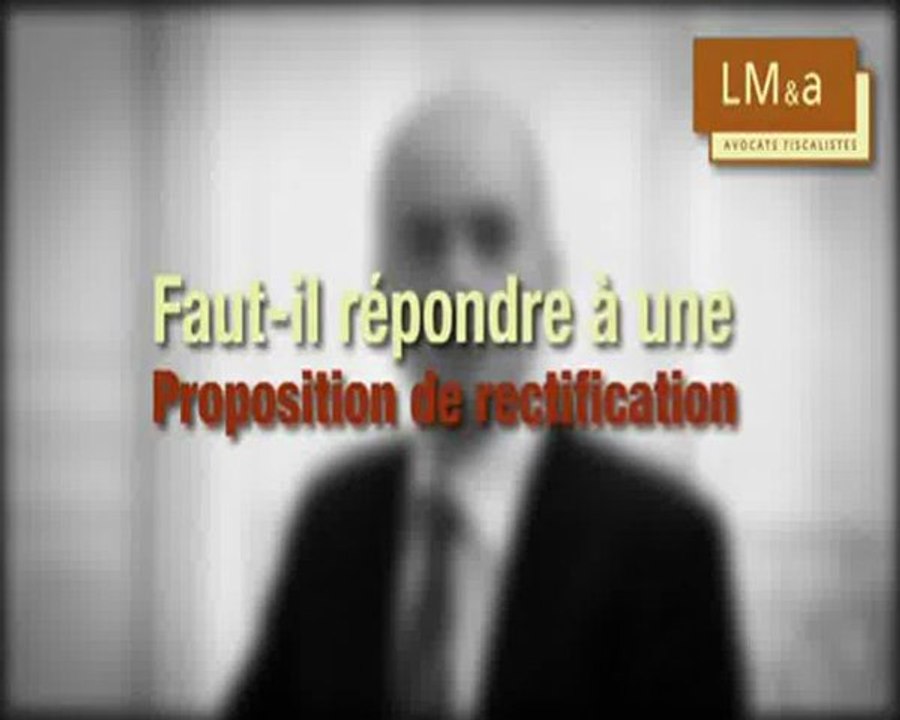 Faut-il répondre à une proposition de rectification ?