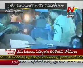 Police Moved to shifting of Vijayamma,Sharmila,Bharati _01