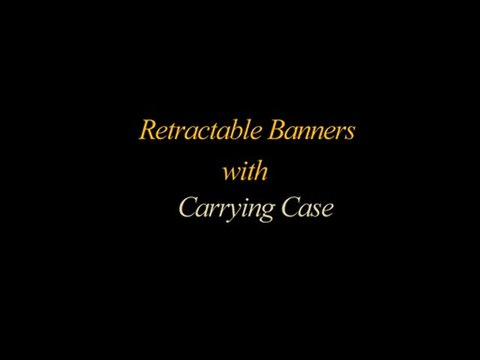 Indoor Trade Show Banner Display Stands