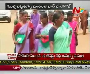 Ram Charan & Upasana prayers at Domakonda fort
